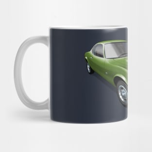 1972 Opel GT in green Mug